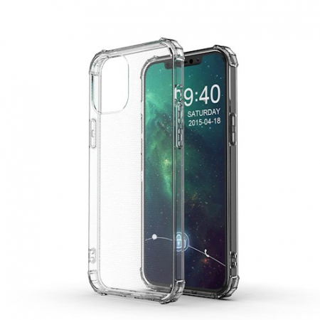 iPhone 16 - Husa Slim 1,5 mm Anti Shock iPhone 16 – Transparent